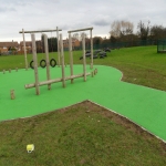 Playground Monkey Bars in Cross Keys 1