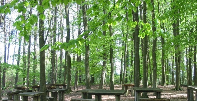 Playground Benches in Aston